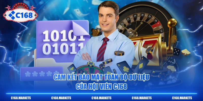Cam kết bảo mật toàn bộ dữ liệu của hội viên C168