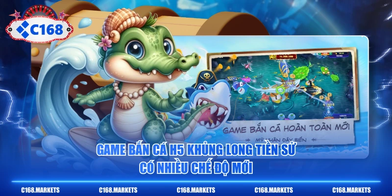 Các Game Bắn cá H5 Thú Vị Không Cần Tải Bạn Nên Biết 4 Game bắn cá H5 Khủng Long Tiền Sử có nhiều chế độ mới